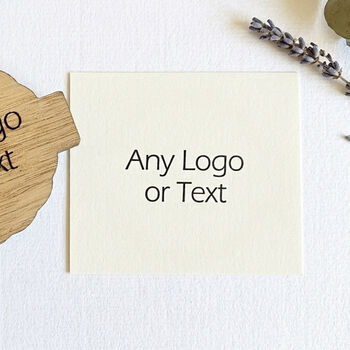 Custom Logo Or Text Rubber Stamp For Personalised Craft Projects, 4 of 4