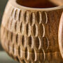 Textured Wooden Box With Lid, thumbnail 3 of 4