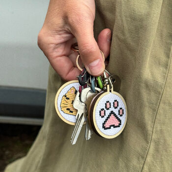 Keep Calm And Purr On! Mini Matchbox Cross Stitch Kit, 12 of 12