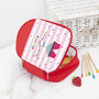 Personalised Circus Themed Red Lunch Bag, thumbnail 4 of 10