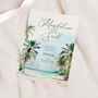 Tropical Beach Wedding Invitations, thumbnail 1 of 4