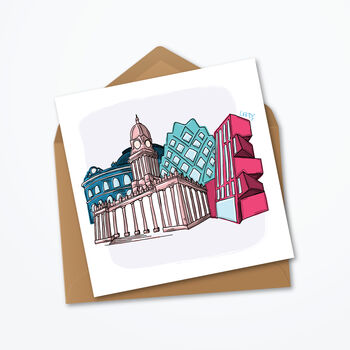 Personalised Leeds Greeting Card, 3 of 4