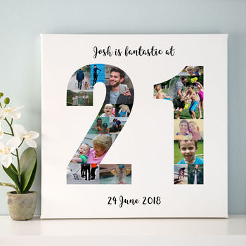 Personalised 21st Birthday Photo Collage, 4 of 8