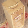 Home Sweet Home Bottle Box With Clear Lid, thumbnail 2 of 2