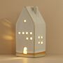 Ceramic House LED Decoration, thumbnail 5 of 8
