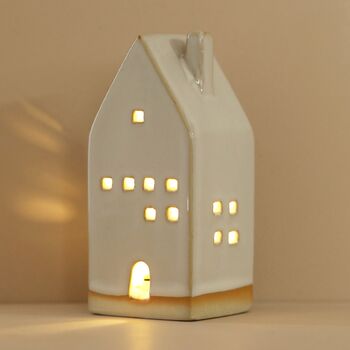 Ceramic House LED Decoration, 5 of 8