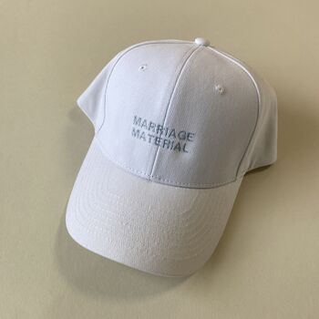 Personalised Slogan Wedding Party Cap, 4 of 12