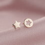 Mismatch Star Stud Earrings, thumbnail 4 of 6