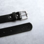 Handmade Personalised Men's Leather Belt, thumbnail 1 of 8