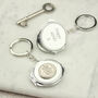 Personalised 60th Birthday Shilling Compact Mirror Keyring, thumbnail 5 of 8