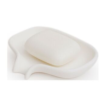 Soap Dish With Draining Spout In Recyclable Silicone, 5 of 6