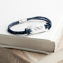 Personalised Men's Infinity Statement Leather Bracelet, thumbnail 12 of 12