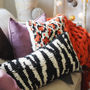 Zebra Print Cushion Cover Knitting Kit, thumbnail 2 of 8
