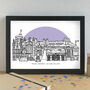 Windsor Skyline Art Print Unframed, thumbnail 3 of 6