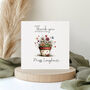 Thank You For Helping Me Grow Teacher Card, thumbnail 1 of 4