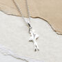 Sterling Silver Ballerina Necklace, thumbnail 3 of 5