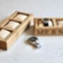 Personalised Wooden Watch Storage Tray, thumbnail 6 of 7