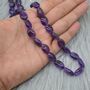 Amethyst Beaded Necklace 18 Inch, thumbnail 1 of 6