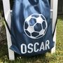 Personalised Children's Drawstring Football Pe Bag, thumbnail 3 of 5