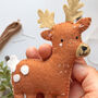 Sew Your Own Seamus The Stag Felt Sewing Kit, thumbnail 8 of 11