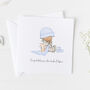 New Baby Card For Boys, Christening Card Boys ..V2a17, thumbnail 1 of 6