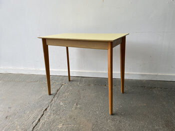 Mid Century Vintage Formica Kitchen Dining Table, 3 of 12