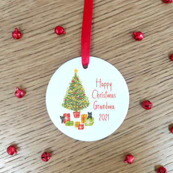 Personalised Baby's First Christmas Decoration, 8 of 8