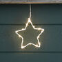 Micro Fairy Light Star Garland, thumbnail 3 of 3