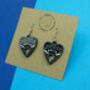 Ouija Planchette Earrings, thumbnail 1 of 5