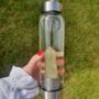 Citrine Crystal Glass Water Bottle For Optimism, thumbnail 5 of 6