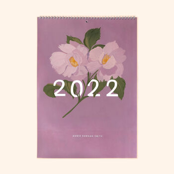 Floral Illustrated 2022 Calendar, 4 of 8