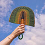 Classic Handwoven Bolga Fan, thumbnail 2 of 9