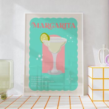 Margarita Cocktail Print, 3 of 4