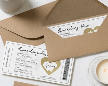 Simple Holiday Scratch To Reveal Card, 3 of 4