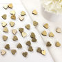 Gold Scatter Hearts For Weddings And Occasions, thumbnail 1 of 3