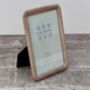 Sixtrees Rose Gold Diagonal Metal Photo Frame, thumbnail 1 of 3