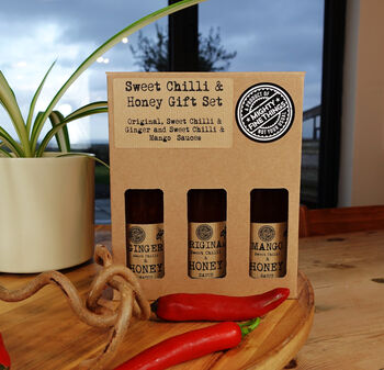 Mighty Fine Things Sweet Chilli Sauce Set, 6 of 6