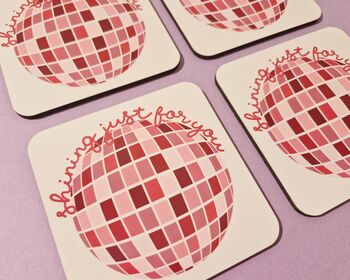 Shining Just For You Taylor Swift Coaster, 4 of 5