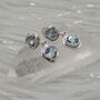 Blue Topaz Sterling Silver Earrings, thumbnail 5 of 7