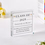 Personalised Class Of 2025 Graduation Plaque Gift, thumbnail 3 of 5