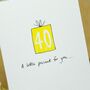 Personalised ‘Birthday Present’ Handmade Card, thumbnail 10 of 12