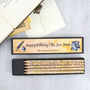 Personalised Little Women Gift Pencils, thumbnail 3 of 7