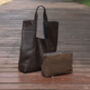 Genuine Leather Designer Tote Handbag Andriana, thumbnail 4 of 8