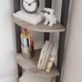 Four Tier Corner Shelf Unit Industrial Ladder Shelf, thumbnail 3 of 6