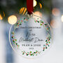 Personalised 1st Christmas In New Home Family Bauble, thumbnail 1 of 7