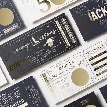 Personalised Driving Lessons Birthday Gift Voucher, 8 of 8