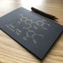 Personalised Tea Molecule Father's Day Card, thumbnail 4 of 12