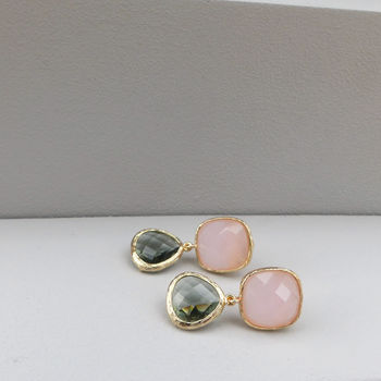 Ana Glass Drop Earrings, 2 of 5
