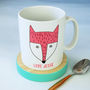 Personalised Scandi Fox Mug, thumbnail 2 of 5