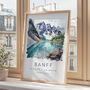 Banff National Park Travel Print, thumbnail 3 of 7